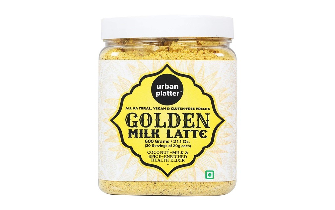 Urban Platter Golden Milk Latte    Plastic Jar  600 grams